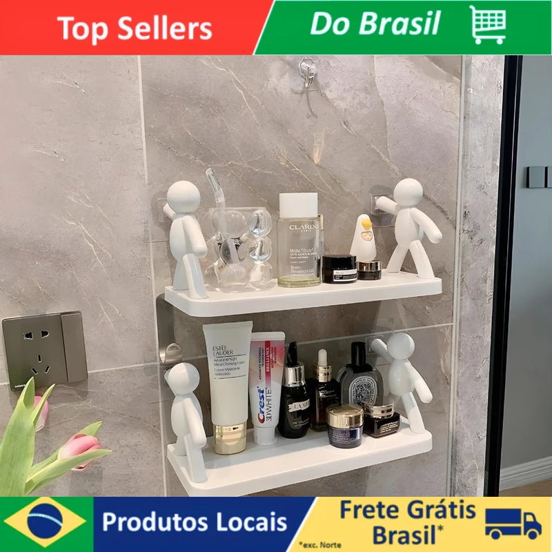 Suporte de Prateleira Bonequinho