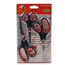 Kit 3 Tesouras Multiuso em Aço Inox