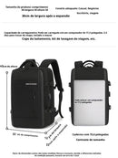 Mochila Unissex Grande Capacidade com Cadeado para Notebook