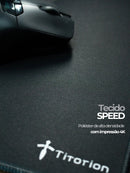 Mouse Pad Deskpad Ergonômico 90x40 cm