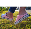 Mule Starry Canvas Men's Open Backless Sneakers With NF-e-Many Colors Imperdivel Throw Low Price