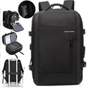 Mochila Unissex Grande Capacidade com Cadeado para Notebook