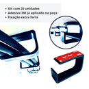 Organizador de Cabos Autoadesivo – Kit 20