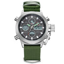 RELÓGIO MASCULINO PULSO QUARTZO MILITAR LINDO.!