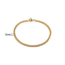 PULSEIRA CUBANA UNISEX INOX.
