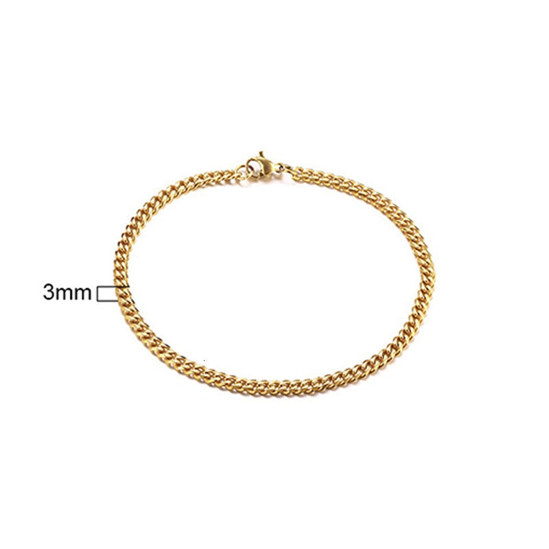 PULSEIRA CUBANA UNISEX INOX.