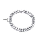 PULSEIRA CUBANA UNISEX INOX.