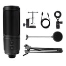 MICROFONE PROFISSIONAL PARA PC COM BOTAO MUDO, SEM RUÍDO, PARA PS4, OUTROS.