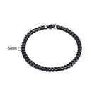 PULSEIRA CUBANA UNISEX INOX.