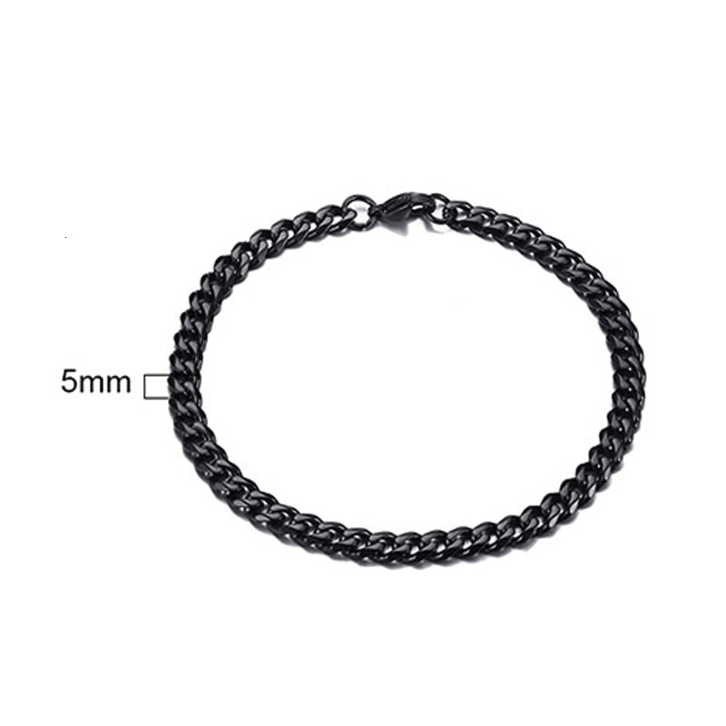 PULSEIRA CUBANA UNISEX INOX.