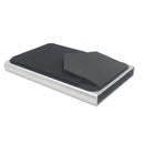 CARTEIRA MASCULINA MINI POCKET METAL COM ACIONAMENTO PARA CARTÕES.