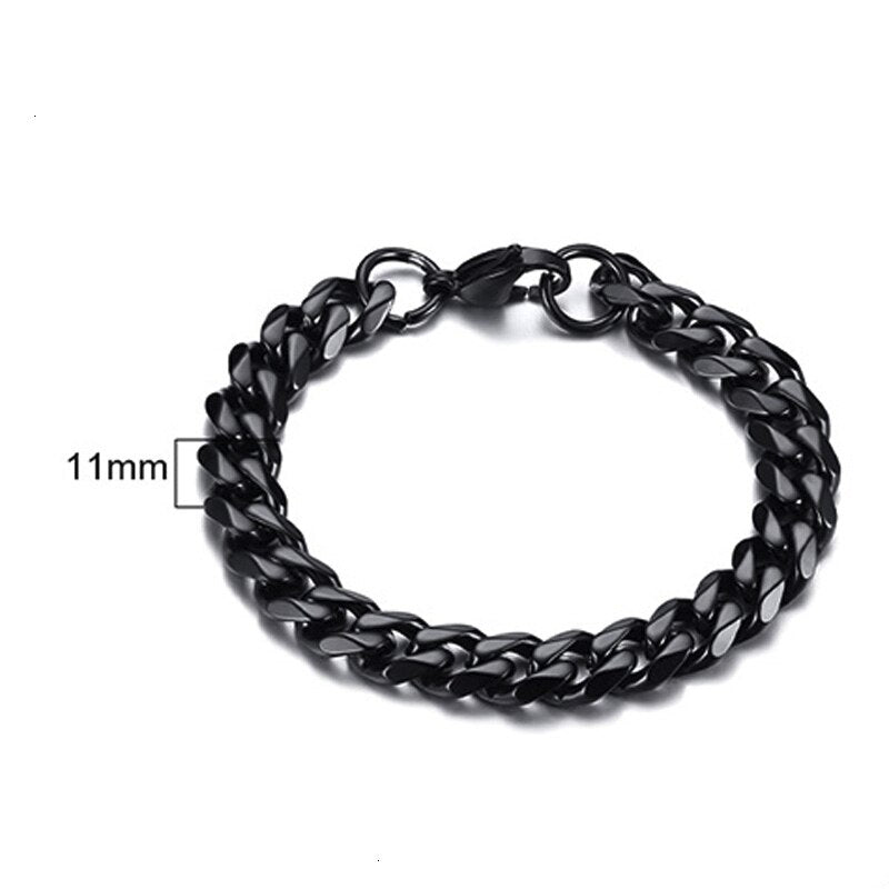 PULSEIRA CUBANA UNISEX INOX.