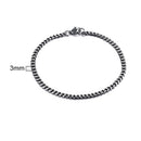 PULSEIRA CUBANA UNISEX INOX.
