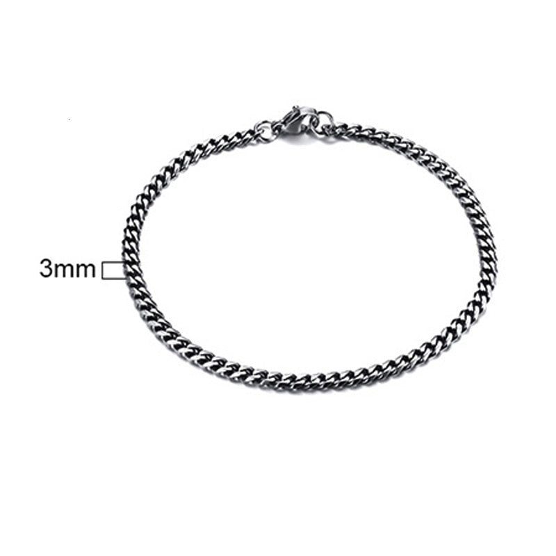 PULSEIRA CUBANA UNISEX INOX.
