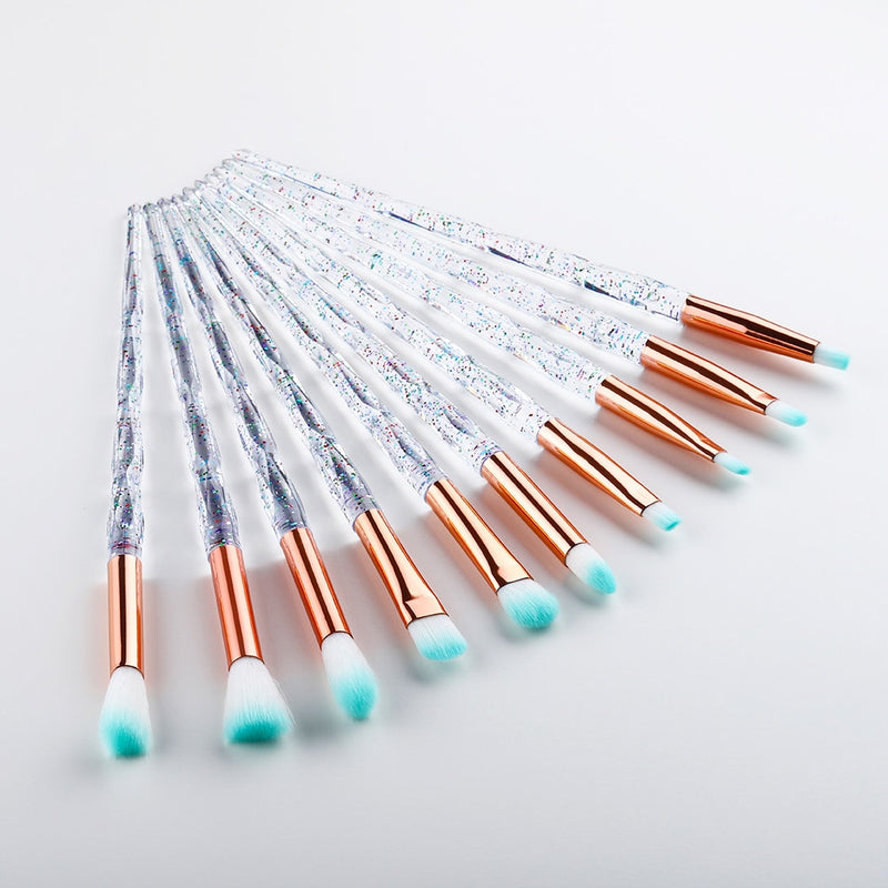CONJUNTO DE PINCÉIS PARA CÍLIOS SOMBRA OLHOS RÍMEL E OUTROS.