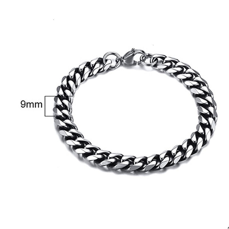 PULSEIRA CUBANA UNISEX INOX.