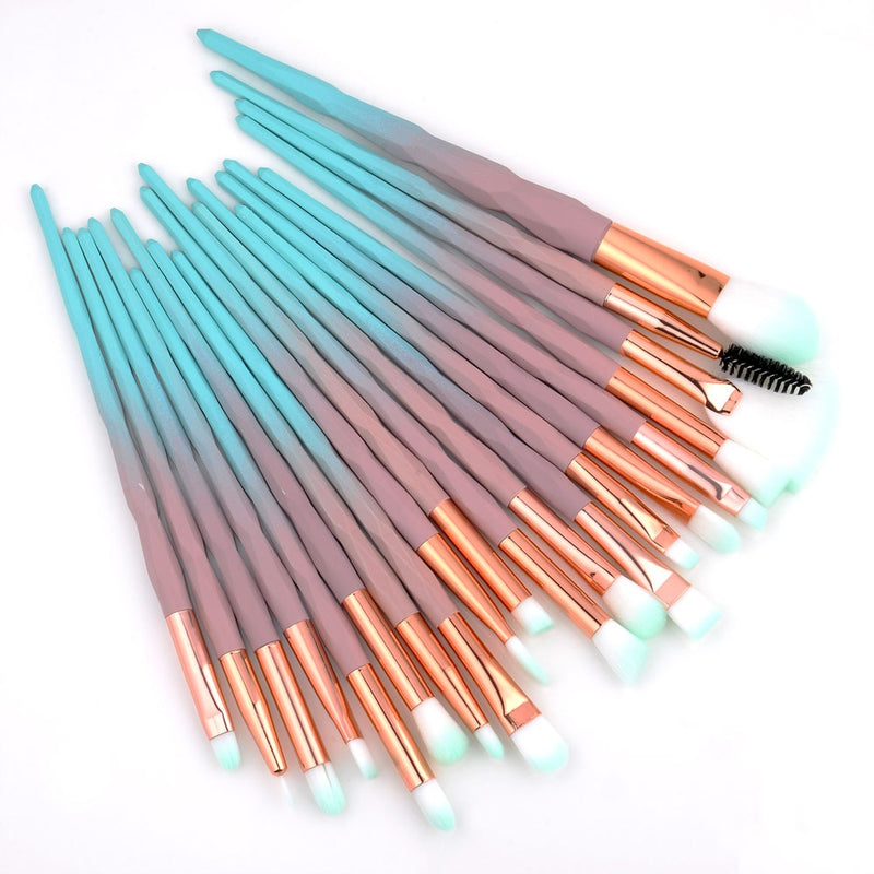 CONJUNTO DE PINCÉIS PARA CÍLIOS SOMBRA OLHOS RÍMEL E OUTROS.