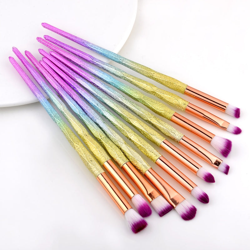 CONJUNTO DE PINCÉIS PARA CÍLIOS SOMBRA OLHOS RÍMEL E OUTROS.