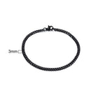 PULSEIRA CUBANA UNISEX INOX.