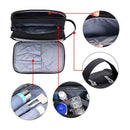 BOLSA DE VIAJEM PARA MAQUIAGEM E HIGIENO PESSOAL.