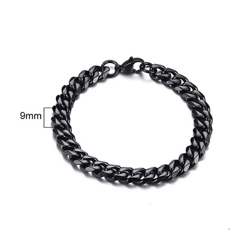 PULSEIRA CUBANA UNISEX INOX.
