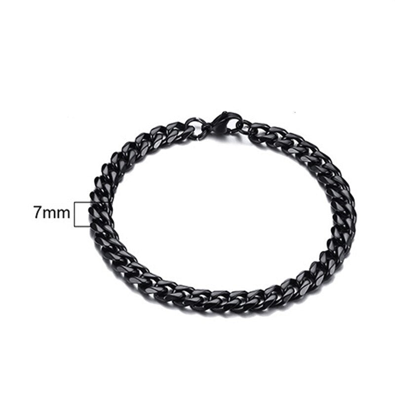 PULSEIRA CUBANA UNISEX INOX.