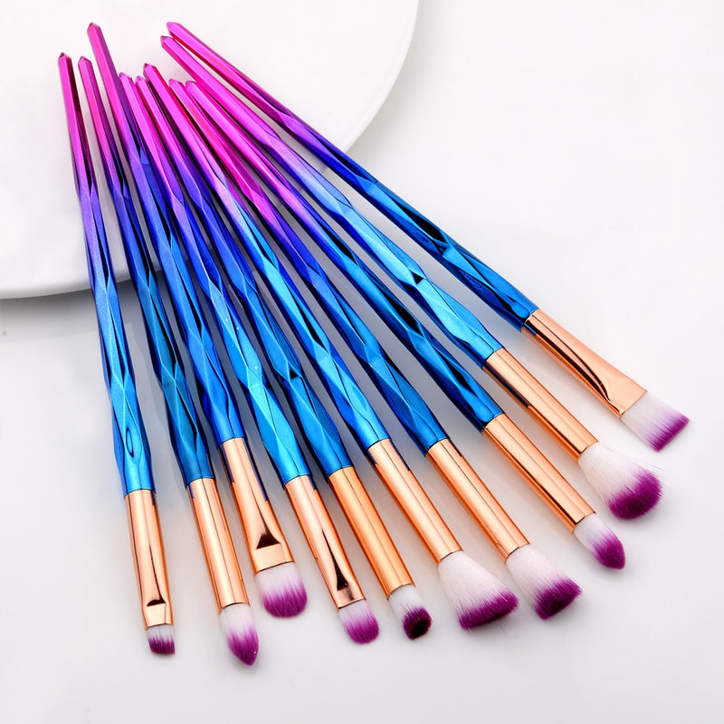 CONJUNTO DE PINCÉIS PARA CÍLIOS SOMBRA OLHOS RÍMEL E OUTROS.