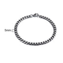 PULSEIRA CUBANA UNISEX INOX.