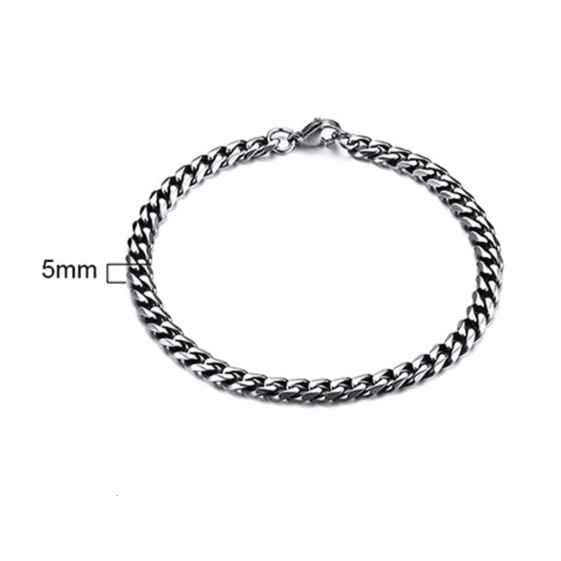 PULSEIRA CUBANA UNISEX INOX.