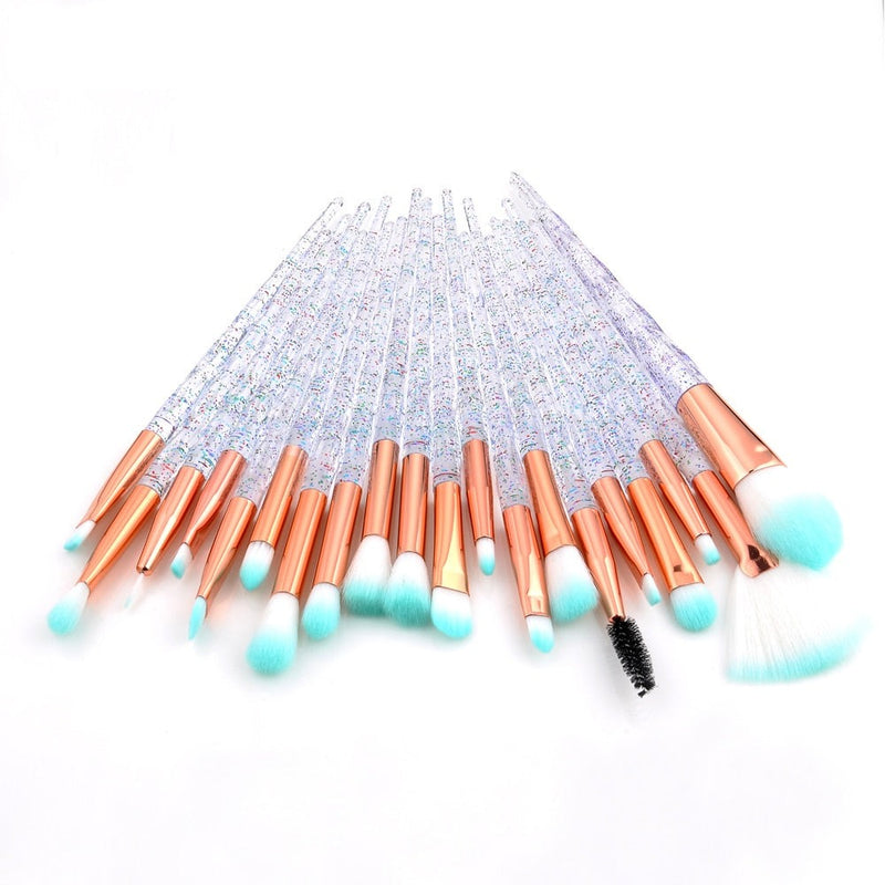 CONJUNTO DE PINCÉIS PARA CÍLIOS SOMBRA OLHOS RÍMEL E OUTROS.