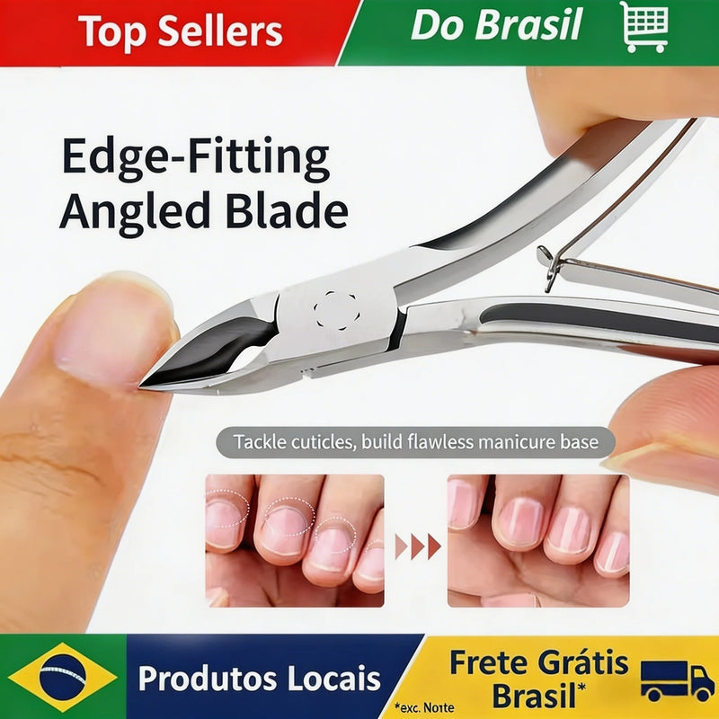 Alicate de Cutícula em Aço Inox