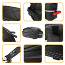 Bicycle Storage Bag Cycling Bag Bicycle Pouch Reflective Bicycle Bags Water Bottle Holder Bicycle Frame Bag Storage Organizer