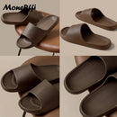 Summer Slippers For Men Women Eva Soft Bottom Slippers Indoor House Slides Flat Sandals Outdoor Beach Shoes Man Flip Flops