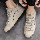 High Street Skate Shoes for Men Anti-slip Summer Outdoor Casual Top Layer Cowhide Genuine Leather Breathable Caterpillar Boots