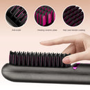 Wireless Hair Straightener Brush Third Gear Adjustable Hair Curler Portable Heating Comb