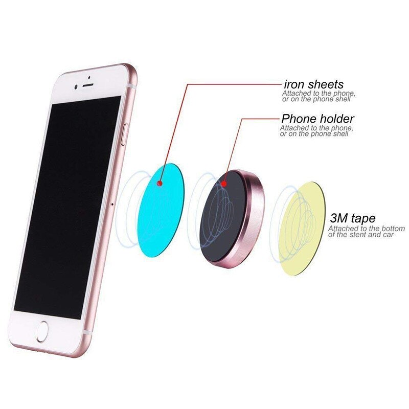 SUPORTE MAGNÉTICO PARA CELULAR E NAVEGAÇÃO.