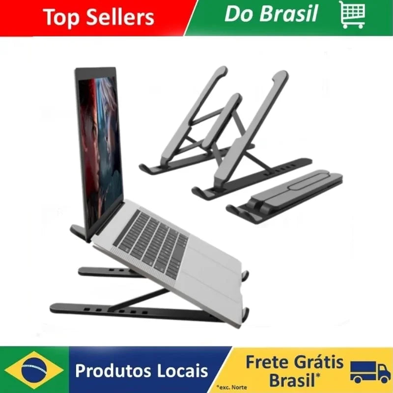 Suporte Dobrável Ajustável para Notebook