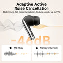 Fone de Ouvido Bluetooth QCY MeloBuds Pro ANC 46dB Hi-Res LDAC 6 Microfones