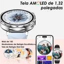 Smartwatch Feminino AURAFIT ELLA 4 com Chamadas Bluetooth e Modos Esportivos
