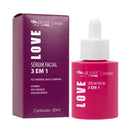 Kit 3 Sérum Max Love Vitamina C, 3 em 1 e Rosa Mosqueta