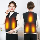 Heated Vest Men Women Usb Heated Jacket Thermal Clothing Hunting Vest Winter Fish Hiking Hunting Skiing Heating Jacket S-4XL