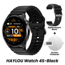 Smartwatch HAYLOU Watch 4S com GPS, Tela AMOLED 1.43" e 120+ Modos Esportivos
