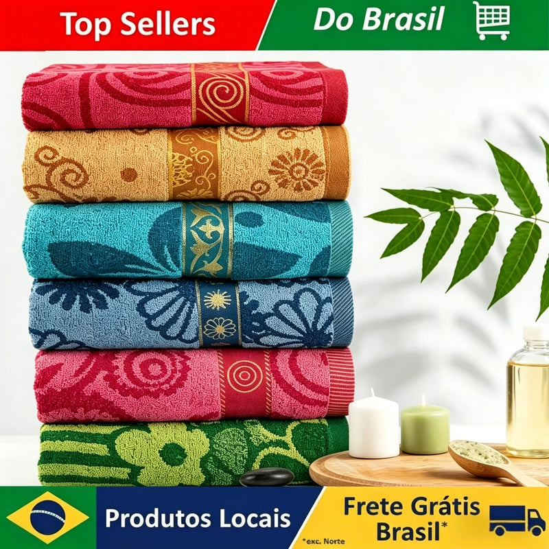 Toalha de Banho Macia Alta Absorção
