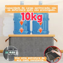 Organizador de Guarda-Roupa 25 L com Estrutura de Aço