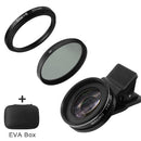 LENTE 4K 37MM 15X PROFISSIONAL PARA TELFONE CELULAR.