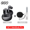 Fone de Ouvido Bluetooth QCY MeloBuds Pro ANC 46dB Hi-Res LDAC 6 Microfones