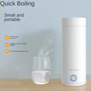 400ML Electric Heating Cup Small Portable Electric Heating Water Cup Insulation One Boiling Water Kettle Travel