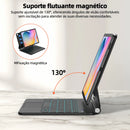 Capa com Teclado Mágico e Suporte Flutuante para Galaxy Tab S6 Lite 10,4"