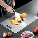Kit 3 Tábuas de Corte em Aço Inox