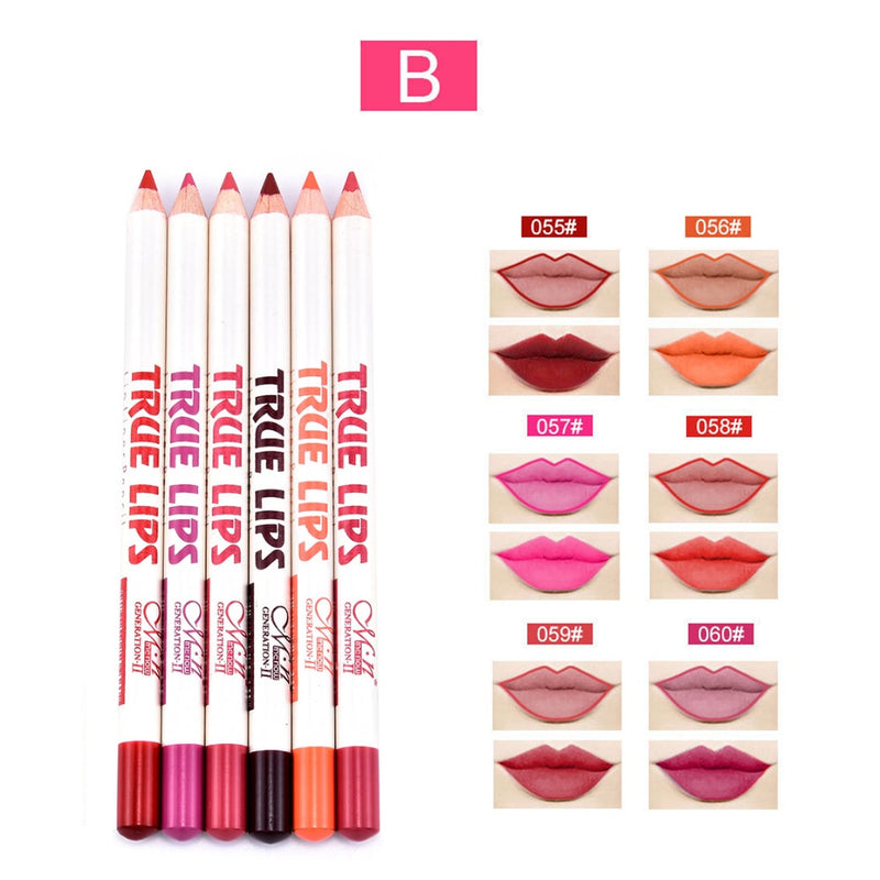 LÁPIS E DELINEADOR LABIAL MAQUIGEM PROFISSIONAL.